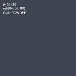 #404450 - Gun Powder Color Image